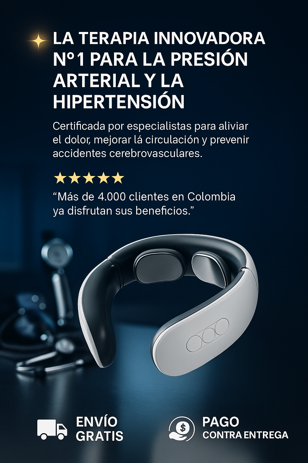 MASAJEADOR DE CUELLO PRO