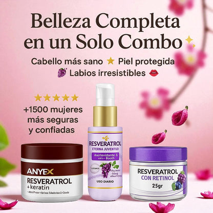 SET RESVERATROL BELLEZA COMPLETA